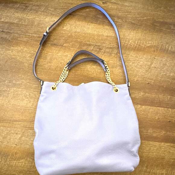 MICHAEL Michael Kors Handbags - NWT Michael Kors Jet Set Large Chain Shoulder Tote Bag, Leather Lilac